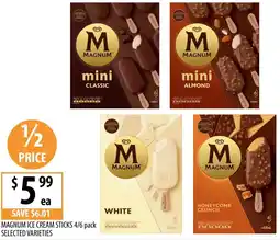 Supabarn Magnum ice cream sticks offer