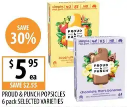Supabarn Proud & punch popsicles offer
