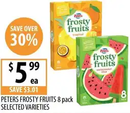 Supabarn Peters frosty fruits offer