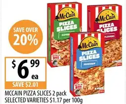 Supabarn Mccain pizza slices offer