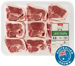 Coles Coles Australian Lamb Loin Chops offer