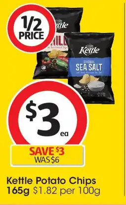Coles Kettle Potato Chips offer