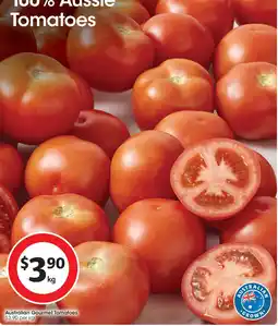 Coles Australian Gourmet Tomatoes offer