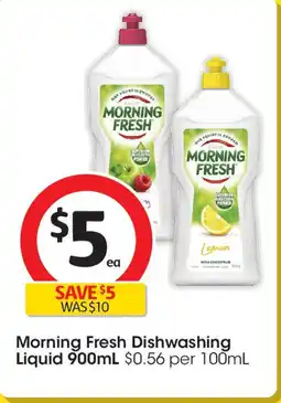 Coles Morning Fresh Dishwashing Liquid offer
