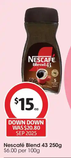 Coles Nescafé Blend 43 offer