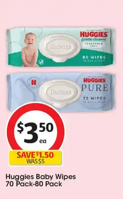 Coles Huggies Baby Wipes offer