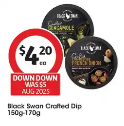 Coles Black Swan Crafted Dip offer