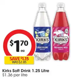 Coles Kirks Soft Drink offer