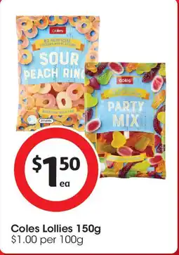 Coles Coles Lollies offer