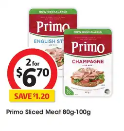 Coles Primo Sliced Meat offer