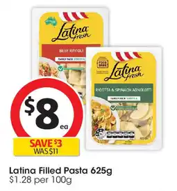 Coles Latina Filled Pasta offer