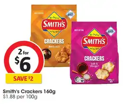 Coles Smith's Crackers offer
