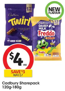 Coles Cadbury Sharepack offer
