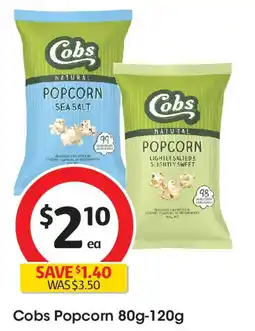 Coles Cobs Popcorn offer