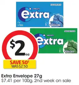 Coles Extra Envelope offer