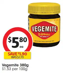 Coles Vegemite offer
