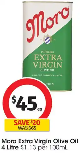 Coles Moro Extra Virgin Olive Oil offer