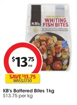 Coles KB's Battered Bites offer