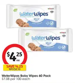 Coles WaterWipes Baby Wipes offer