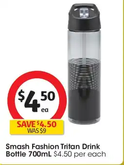 Coles Smash Fashion Tritan Drink Bottle offer
