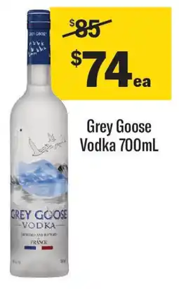 Coles Grey Goose Vodka offer