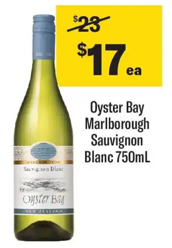 Coles Oyster Bay Marlborough Sauvignon Blanc offer