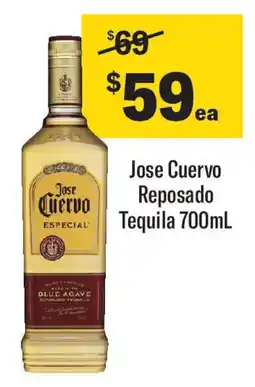 Coles Jose Cuervo Reposado Tequila offer