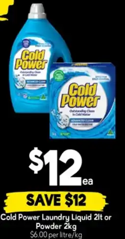 Drakes Cold Power Laundry offer