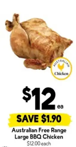 Drakes Australian Free Range Large BBQ Chicken offer