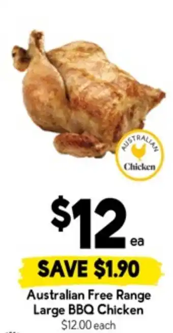 Drakes Australian Free Range Large BBQ Chicken offer
