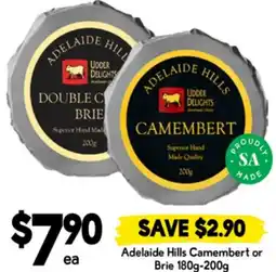 Drakes Adelaide Hills Camembert or Brie offer