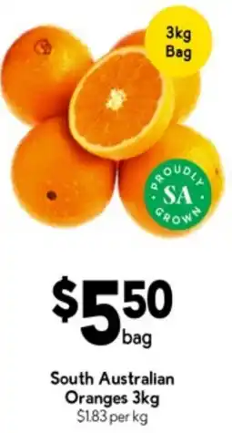 Drakes South Australian Oranges offer