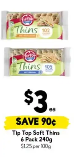 Drakes Tip Top Soft Thins offer