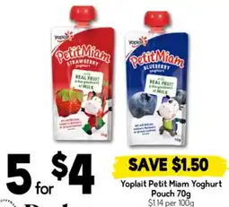 Drakes Yoplait Petit Miam Yoghurt offer