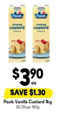 Drakes Pauls Vanilla Custard offer