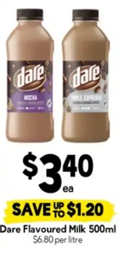 Drakes Dare Flavoured Milk offer