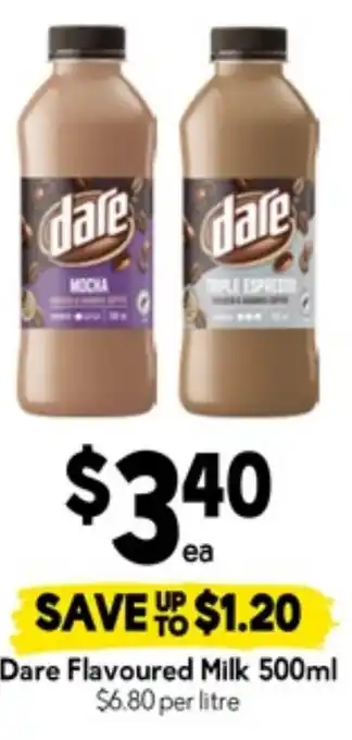 Drakes Dare Flavoured Milk offer