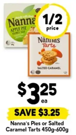 Drakes Nanna's Pies or Salted Caramel Tarts offer