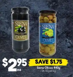 Drakes Siena Olives offer