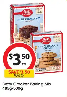 Coles Betty Crocker Baking Mix offer