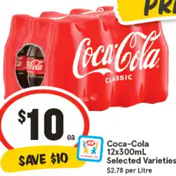 IGA Coca-Cola, Selected Varieties offer