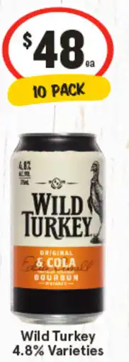 IGA Wild Turkey offer