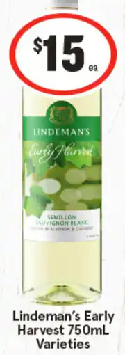 IGA Lindeman's Early Harvest offer