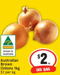IGA Australian brown onions offer