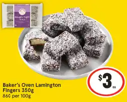 IGA Baker's oven lamington offer