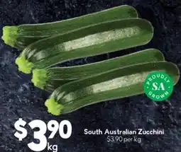 Drakes South australian zucchini offer