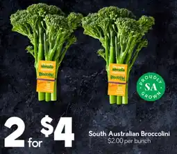 Drakes South australian broccolini offer