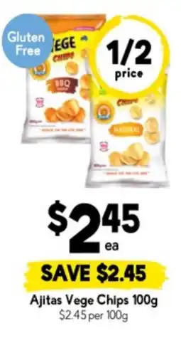 Drakes Ajitas vege chips offer