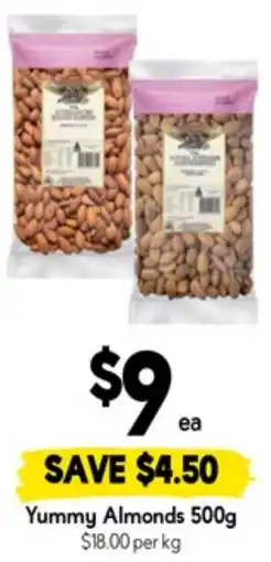 Drakes Yummy Almonds offer