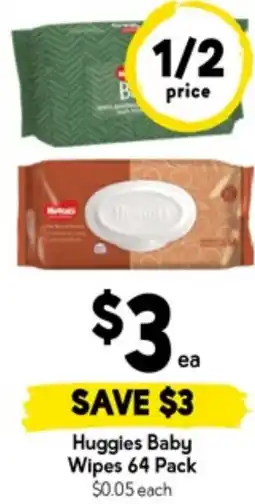 Drakes Huggies Baby Wipes offer